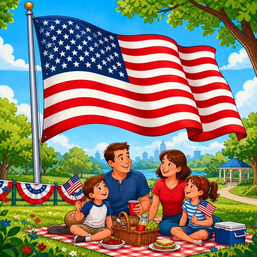 American Flag Coloring Pages printable coloring page cover