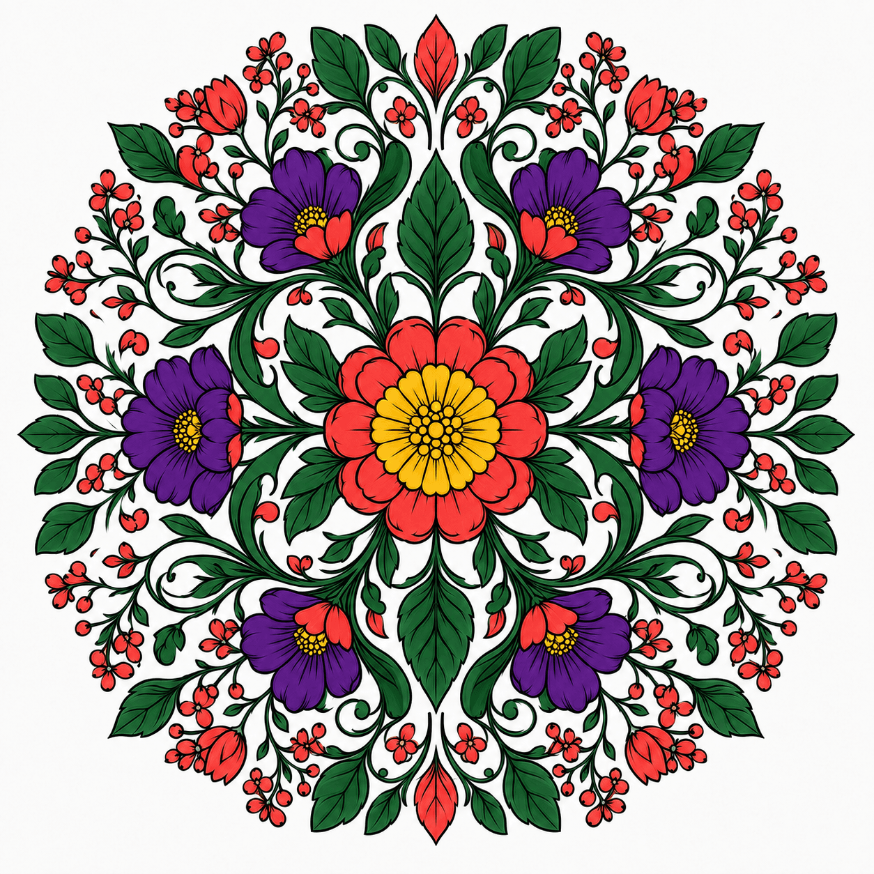 A moment of mindful coloring finished color reference using the Jewel Tone Palette palette