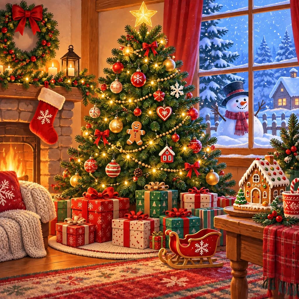 Christmas Coloring Pages colorful theme cover