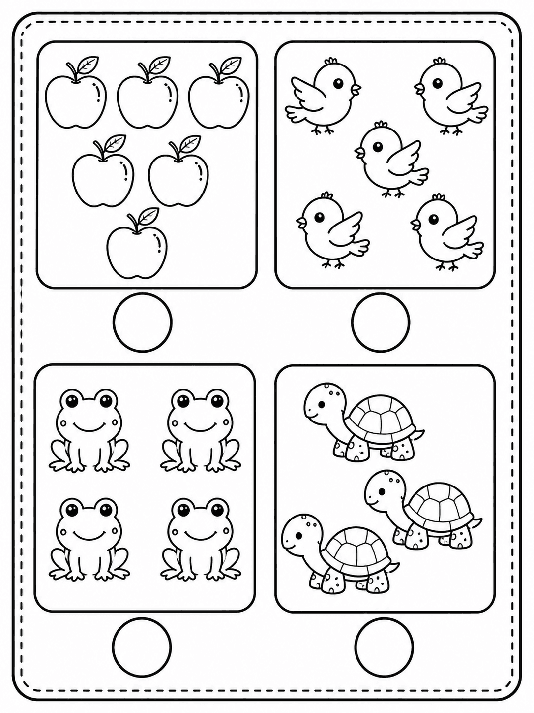 Counting objects worksheet