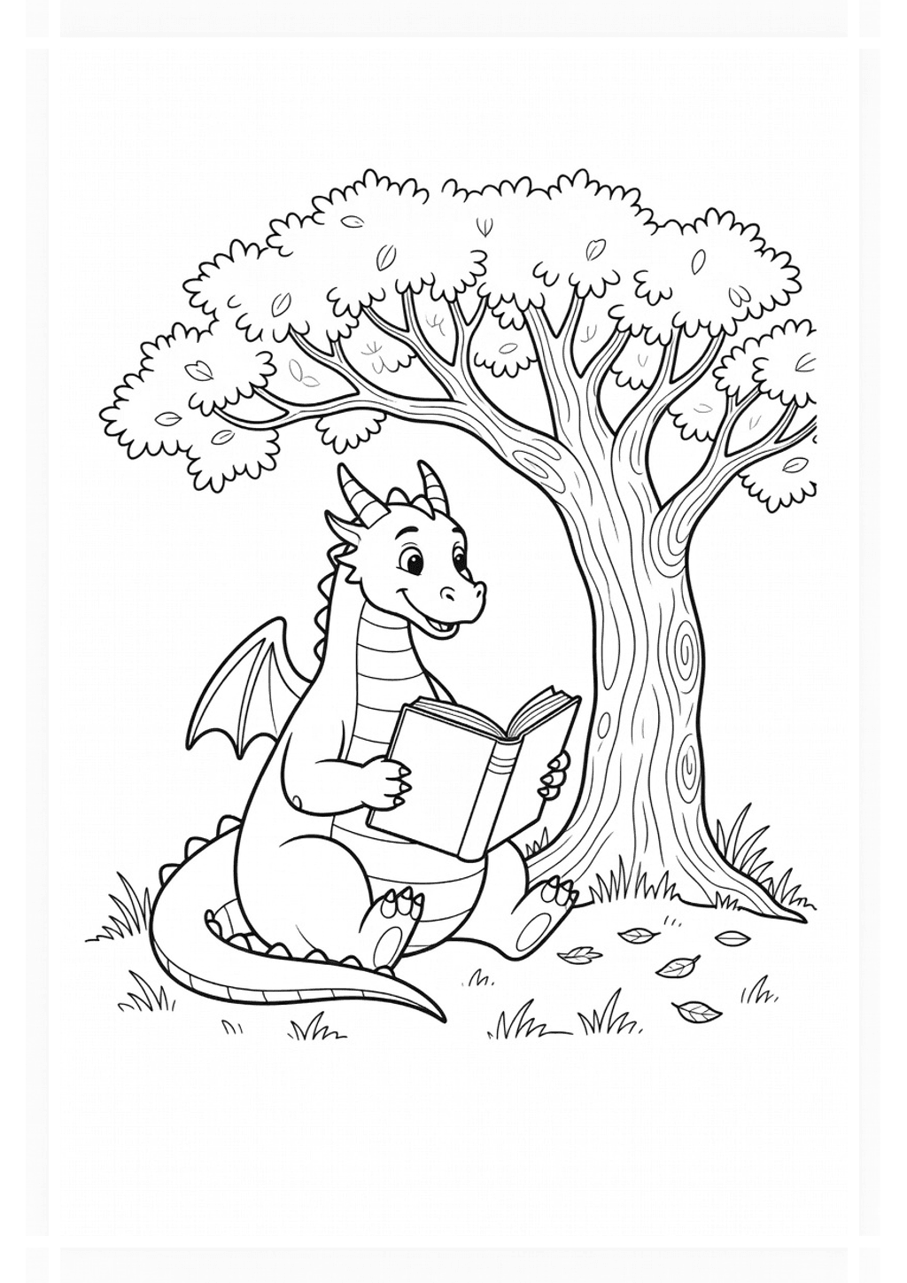 Original black-and-white line art