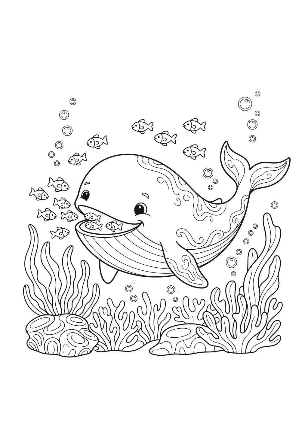 Original black-and-white line art