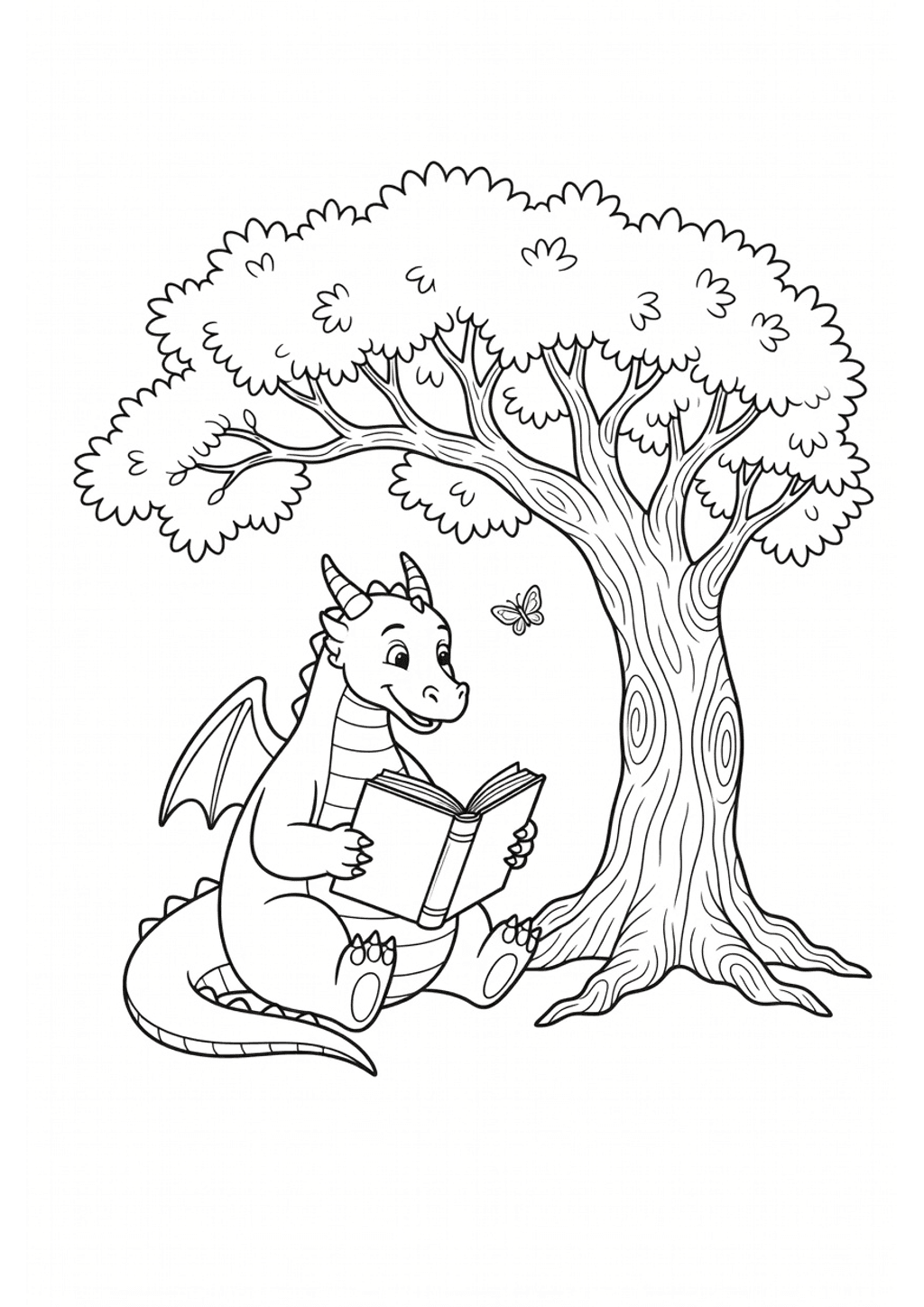 Original black-and-white line art