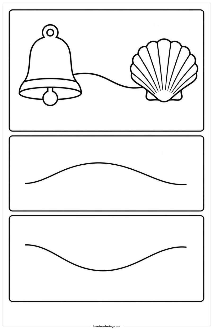 Dibujo para colorear de as one rhyming picture pair