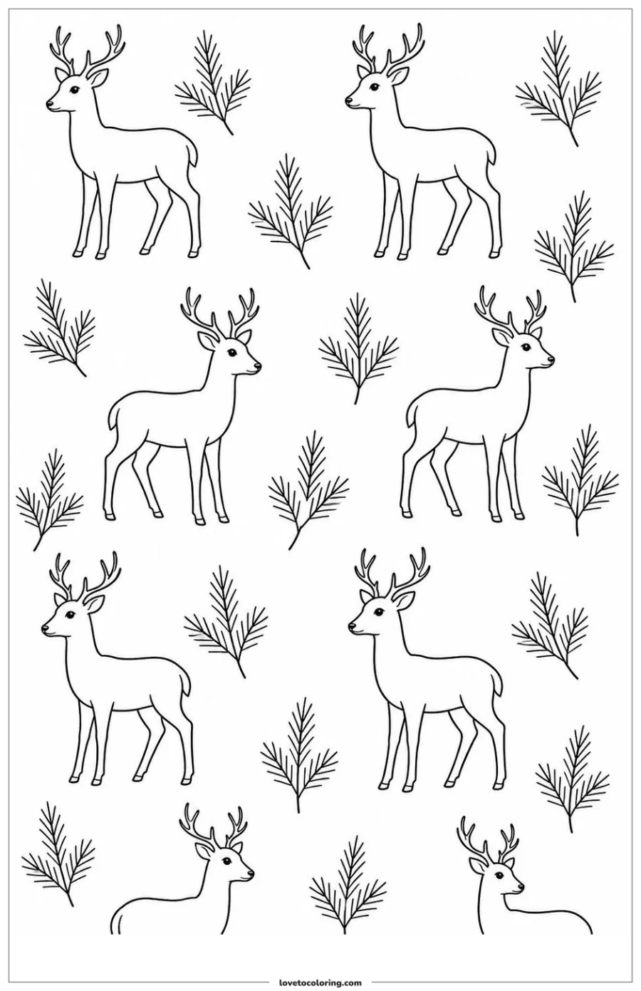 Recognizable rabbits alternating with large flowers in an open garden pattern.